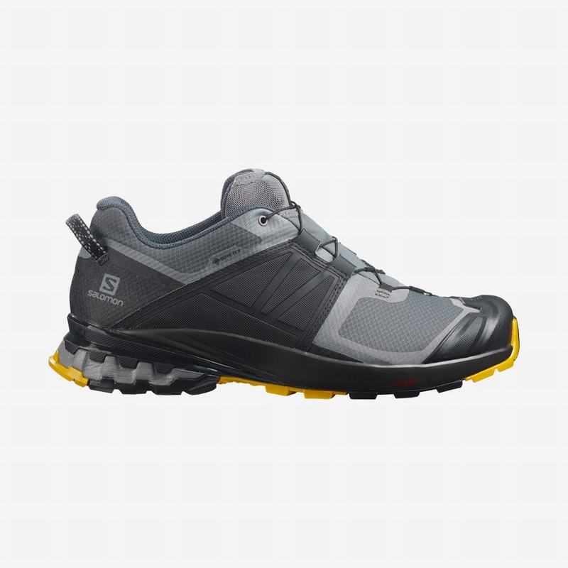 Chaussures De Trail Running Salomon Homme Noir - Salomon XA WILD GORE-TEX - France (1802-GWDEX)